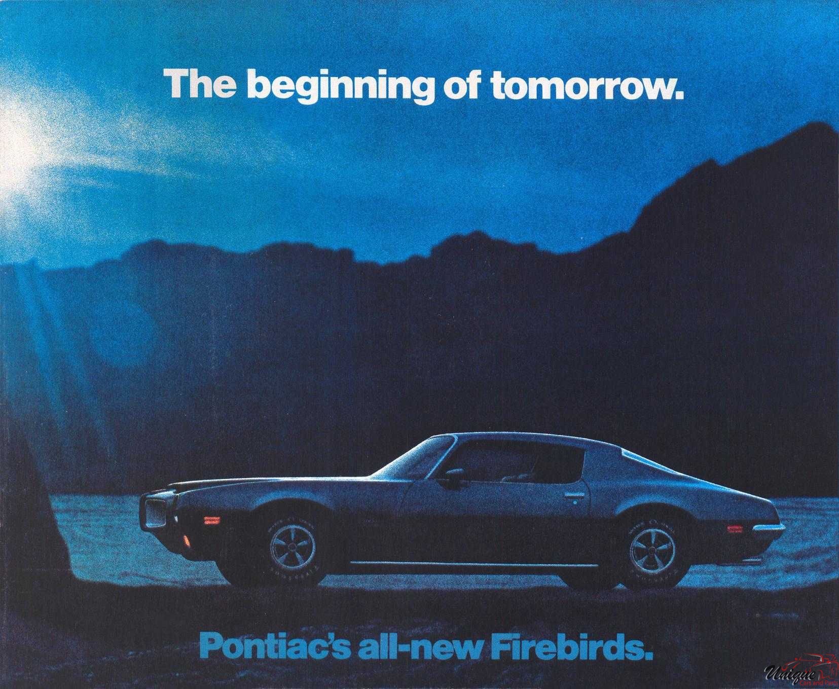 1970 Pontiac Firebird Brochure